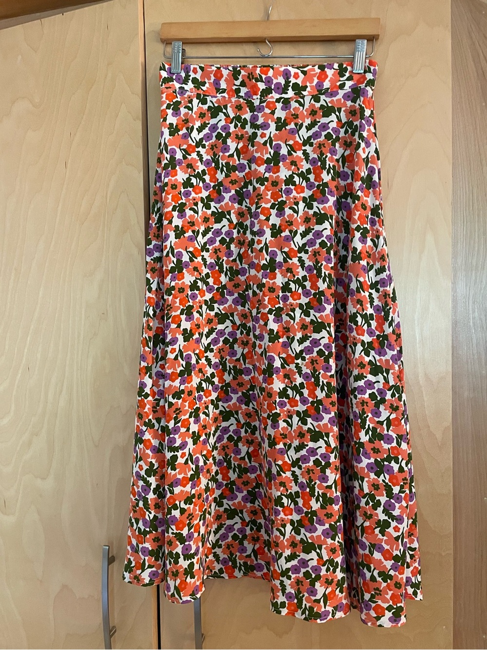 Amour Vert Silk Blaze Skirt size small